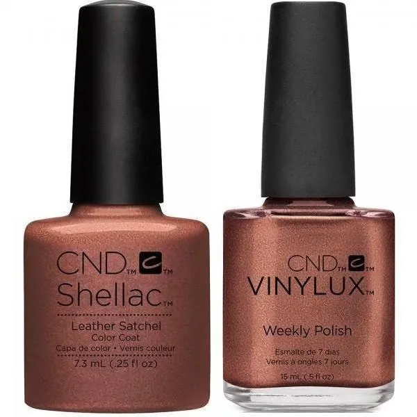CND Creative Nail Design Vinylux + Shellac Leather Satchel