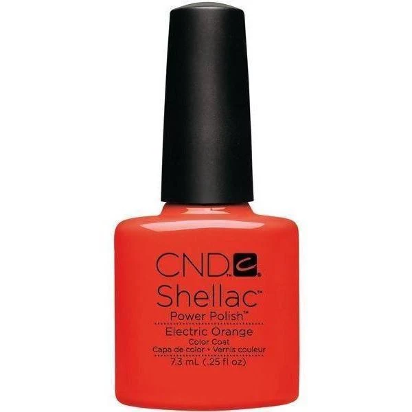CND Creative Nail Design Shellac - Electric Orange
