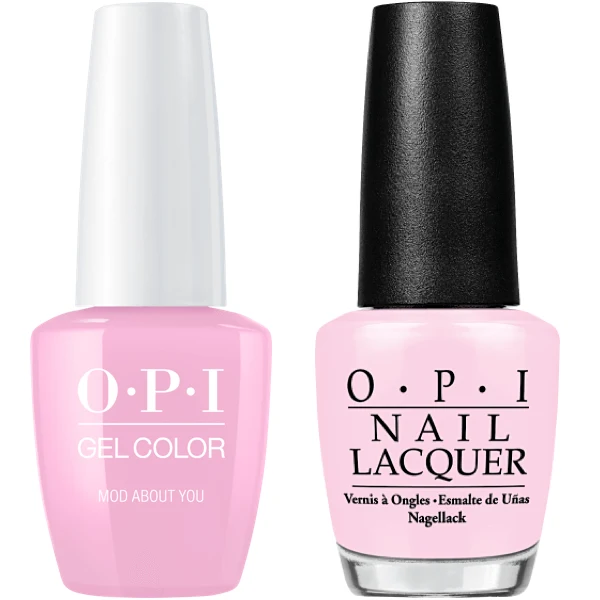 OPI GelColor + Matching Lacquer Mod About You #B56
