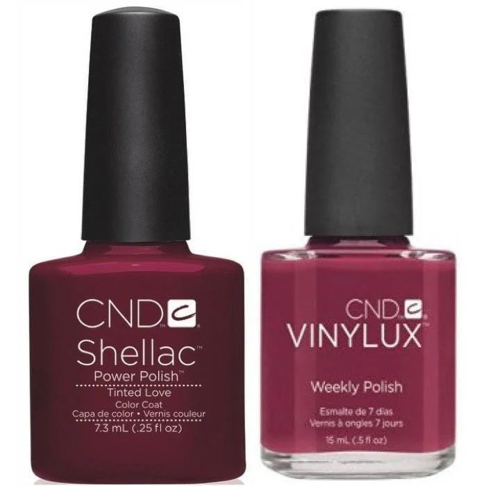 CND Creative Nail Design Vinylux + Shellac Tinted Love