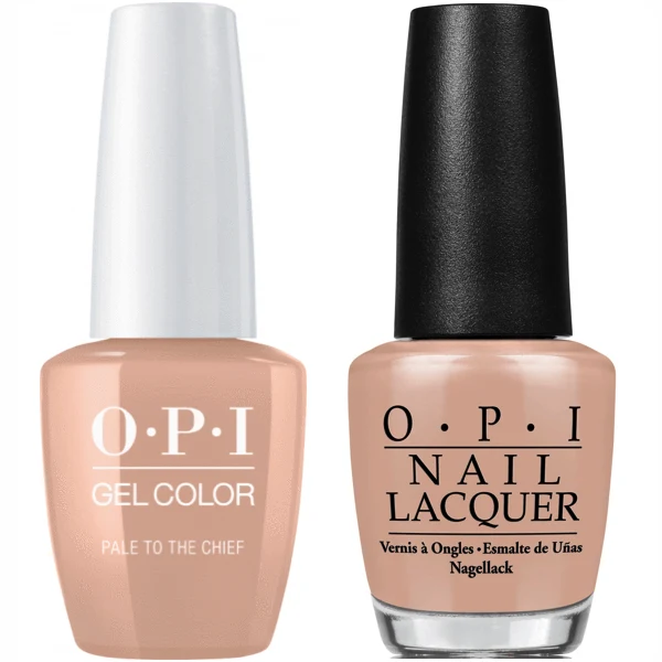 OPI GelColor + Matching Lacquer Pale To The Chief #W57