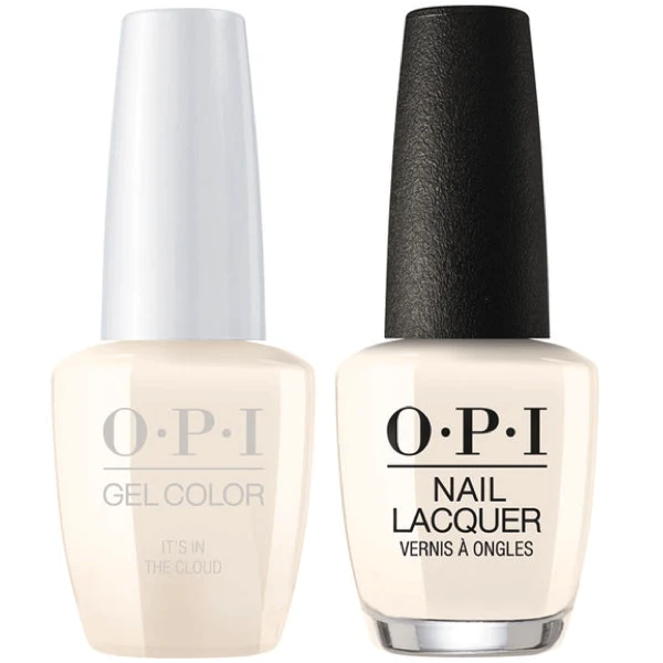 OPI GelColor + Matching Lacquer It's In The Cloud #T71