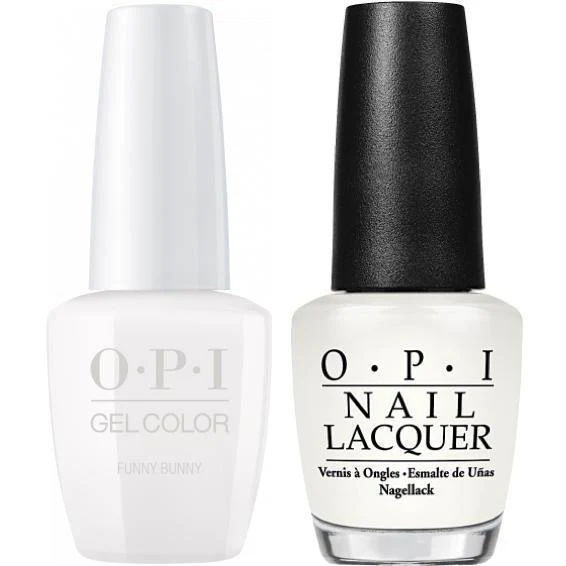 OPI GelColor + Matching Lacquer Funny Bunny #H22