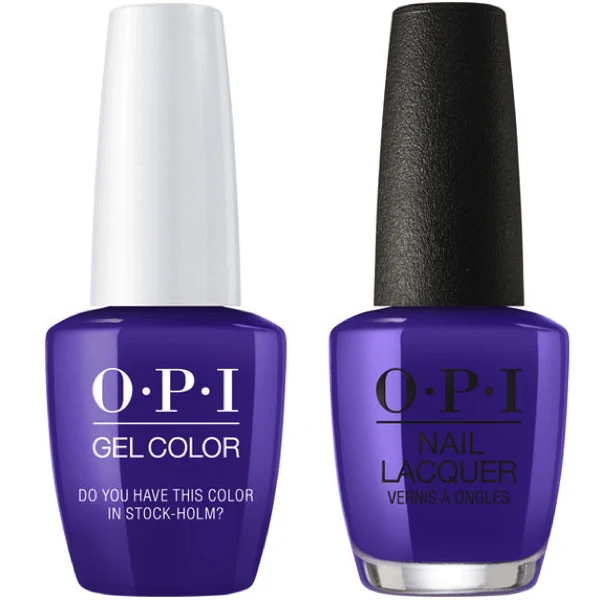 OPI GelColor +Matching Lacquer Do You Have this Color in Stock-holm? #N47