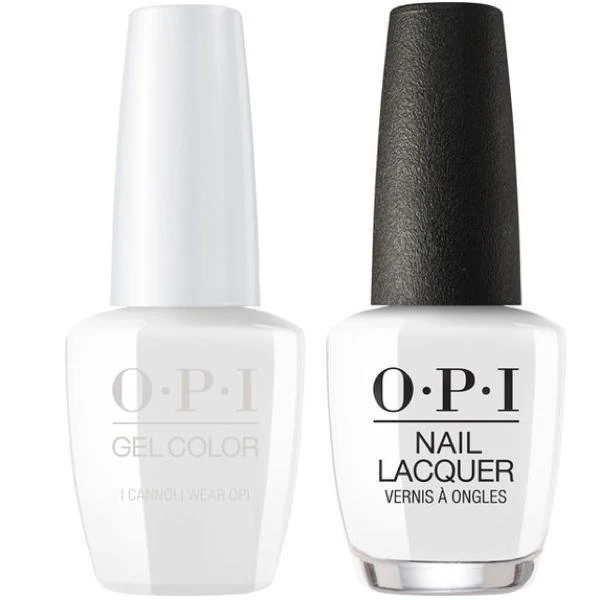 OPI GelColor + Matching Lacquer I Cannoli Wear OPI #V32