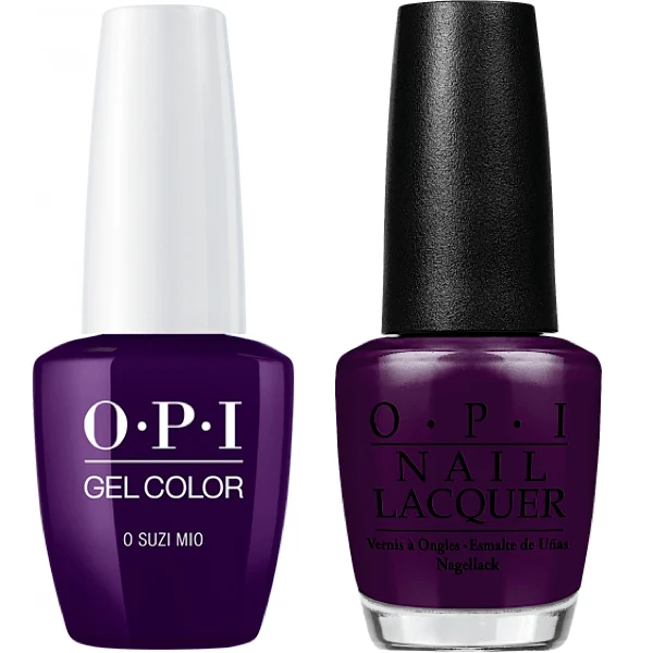 OPI GelColor + Matching Lacquer O Suzi Mio #V35