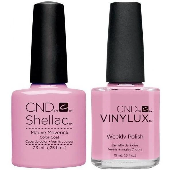 CND Creative Nail Design Vinylux + Shellac Mauve Maverick