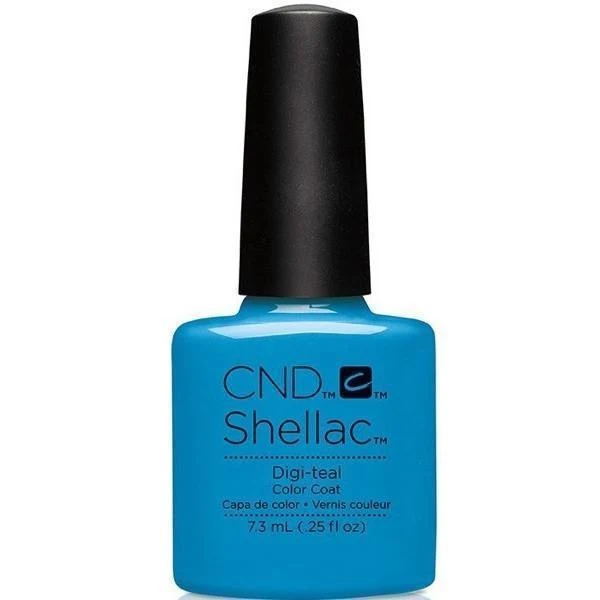 CND Creative Nail Design Shellac - Digi-teal