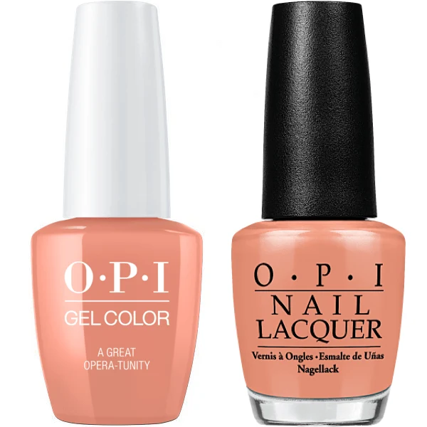 OPI GelColor + Matching Lacquer A Great Opera-Tunity #V25