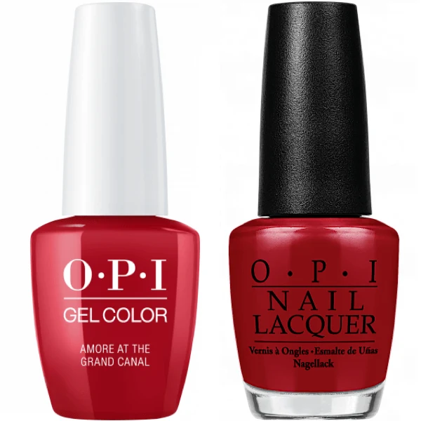 OPI GelColor + Matching Lacquer Amore At The Grand Canal #V29