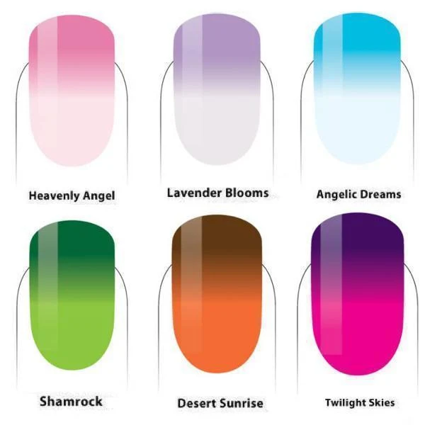 LeChat Perfect Match Mood Changing Gel 6 Color Set Part 2 #19 - #24