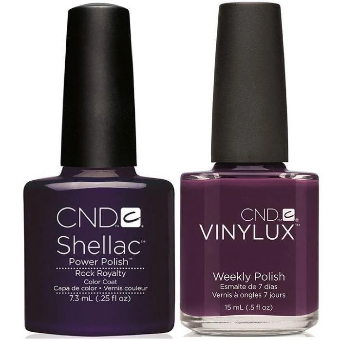 CND Creative Nail Design Vinylux + Shellac Rock Royalty