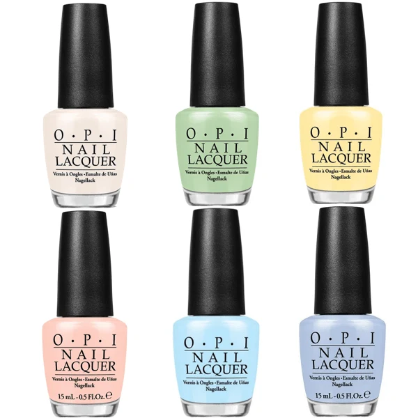 OPI Lacquer Soft Shades Pastel 2016 Collection