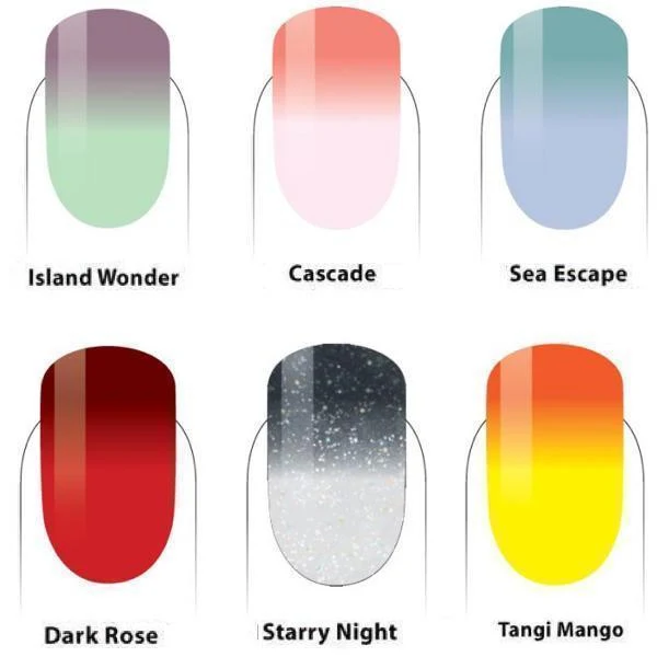 LeChat Perfect Match Mood Changing Gel 6 Color Set Part 2 #31- #36