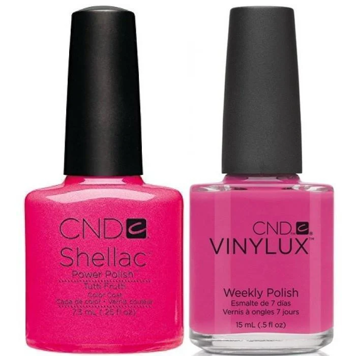 CND Creative Nail Design Vinylux + Shellac Tuttie Frutti