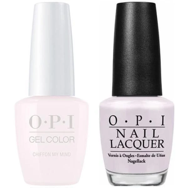 OPI GelColor + Matching Lacquer Chiffon My Mind #T63