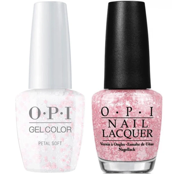 OPI GelColor + Matching Lacquer Petal Soft #T64