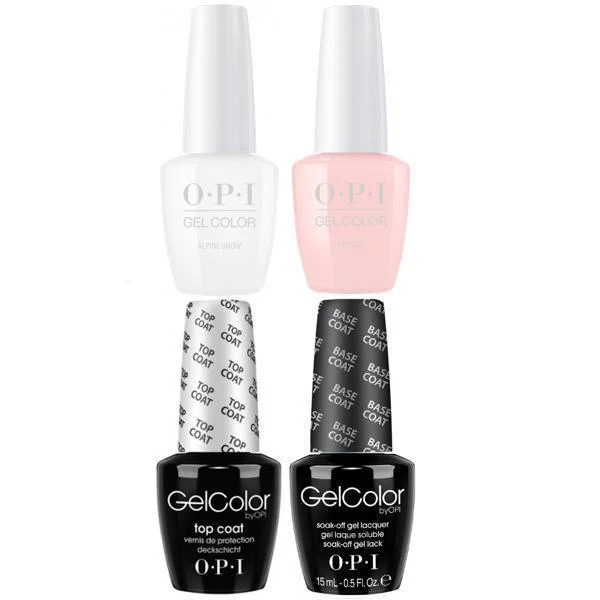 OPI GelColor French Manicure Alpine Snow & Passion + Base & Top