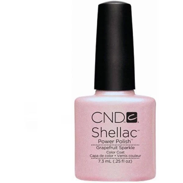 CND Creative Nail Design Shellac - Grapefruit Sparkle