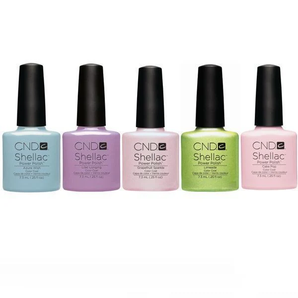 CND Creative Nail Design Shellac - Sweet Dreams Collection Set Of 5