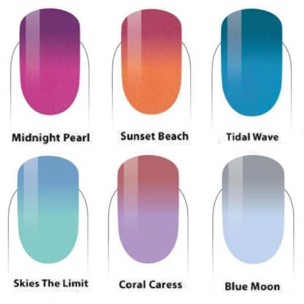 LeChat Perfect Match Mood Changing Gel 6 Color Set #07 - #12