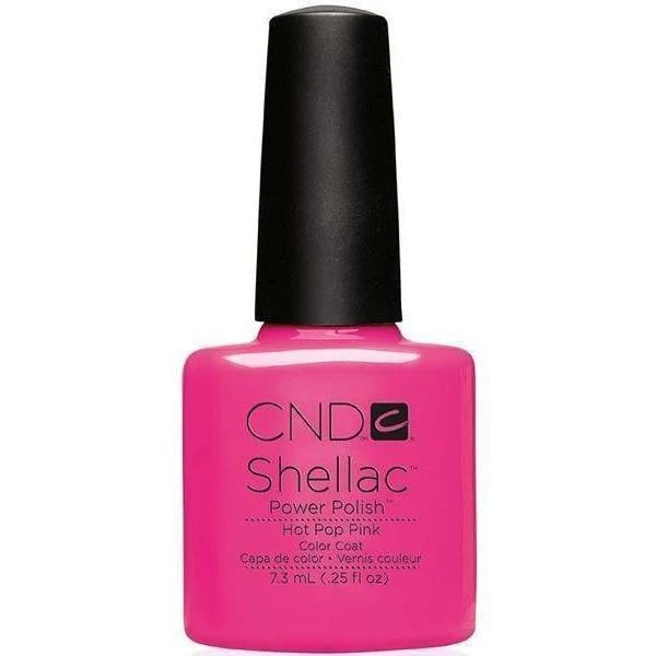 CND Creative Nail Design Shellac - Hot Pop Pink