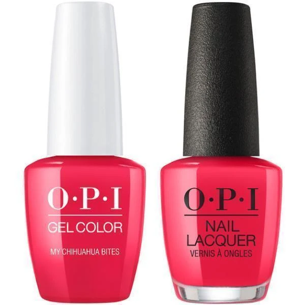 OPI GelColor + Matching Lacquer My Chihuahua Bites #M21