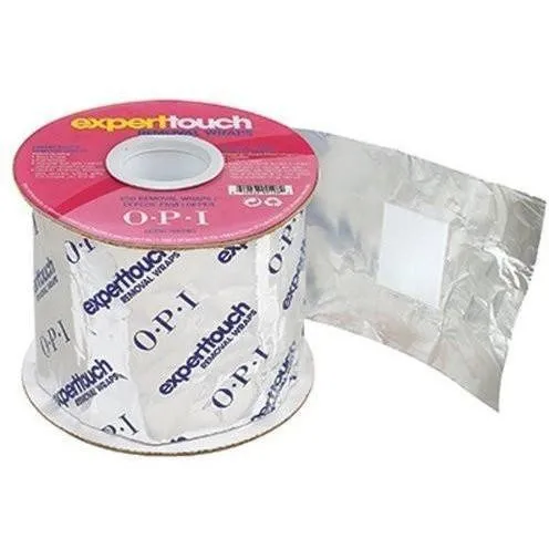 OPI Gel Expert Touch Removal Wraps 250CT