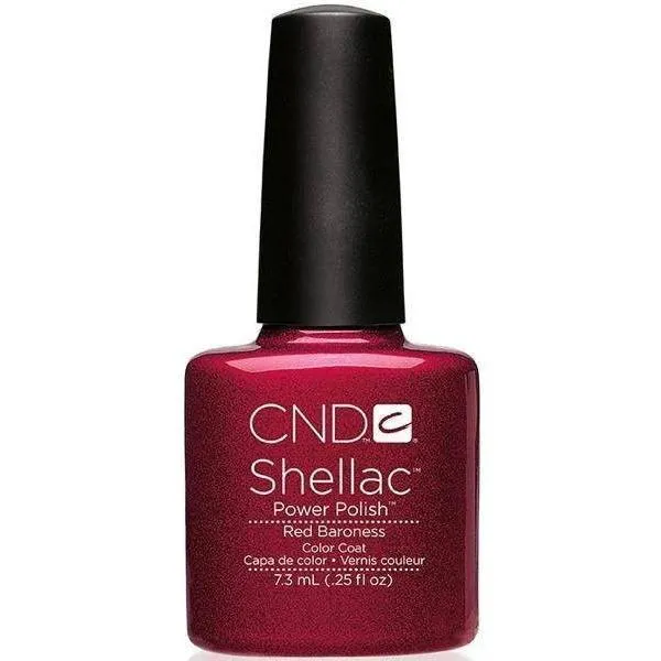 CND Creative Nail Design Shellac - Red Baroness