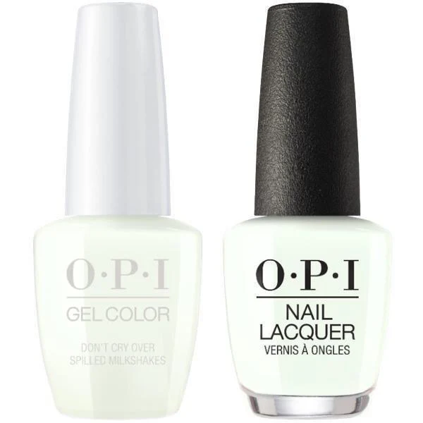 OPI GelColor + Matching Lacquer Don't Cry Over Spilled Milkshakes #G41