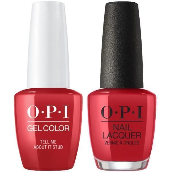 OPI GelColor + Matching Lacquer Tell Me About It Stud #G51
