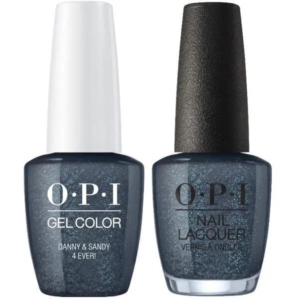 OPI GelColor + Matching Lacquer Danny & Sandy 4 Ever! #G52