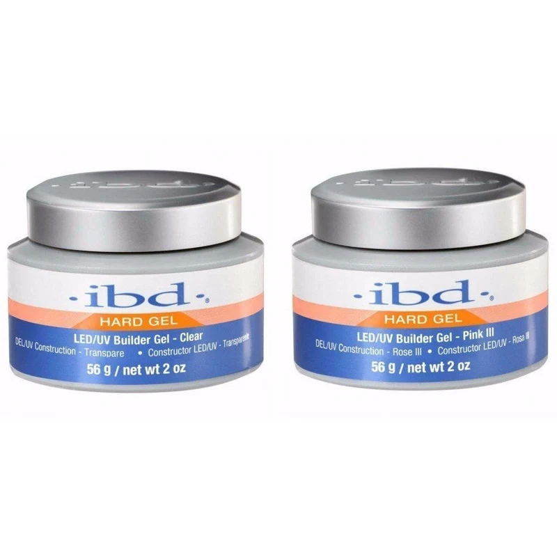 IBD Strong Builder Gel Clear + Pink