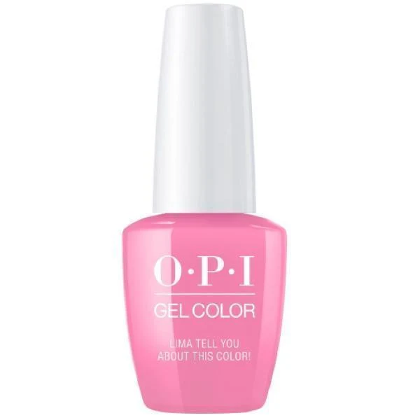 OPI GelColor Lima Tell You About This Color #P30