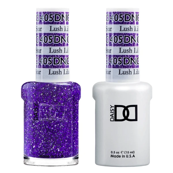 DND Daisy Gel Duo - Lush Lilac Star #405