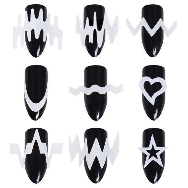 Born Pretty - French Nail Tip Guides #39544