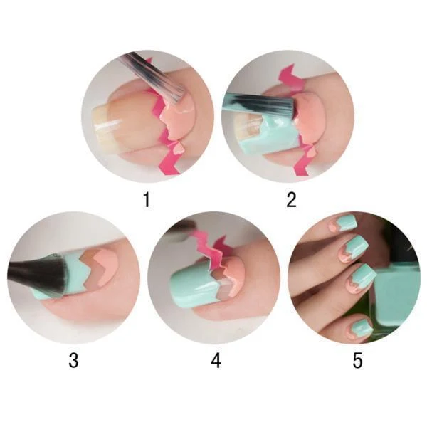 Born Pretty - French Nail Tip Guides #39544