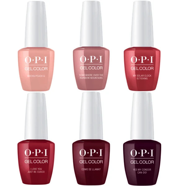 OPI GelColor Fall 2018 Peru Collection #2