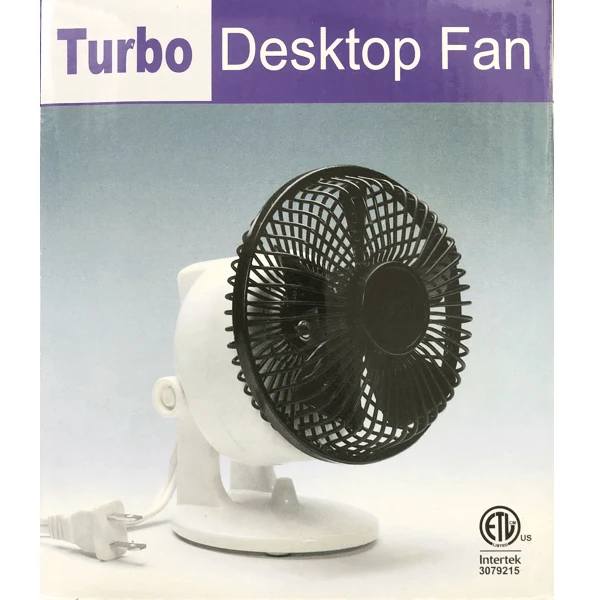 Turbo Desktop Fan