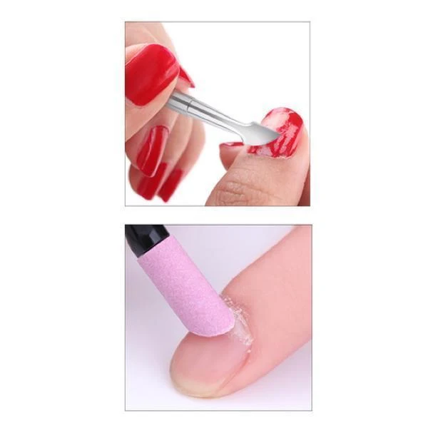 Born Pretty - Duo Gel Remover & Cuticle Pusher (#36321 + #41599)