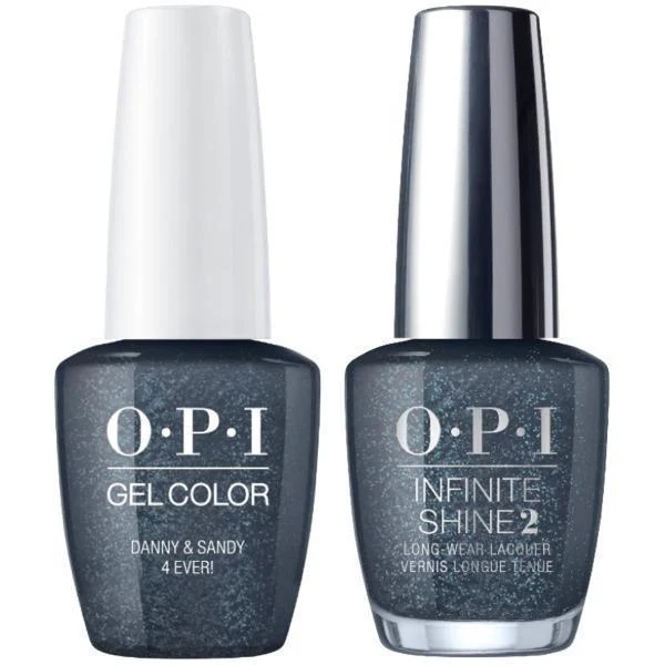 OPI GelColor Danny & Sandy 4 Ever! #G52 + Infinite Shine #G52