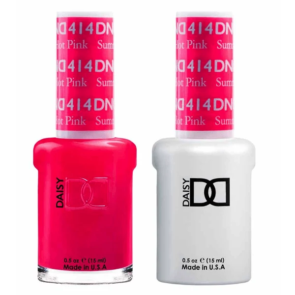 DND Daisy Gel Duo - Summer Hot Pink #414