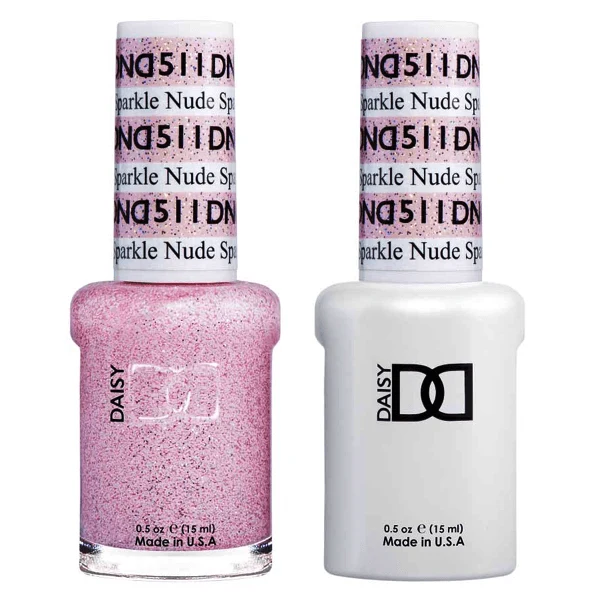 DND Daisy Gel Duo - Nude Sparkle #511