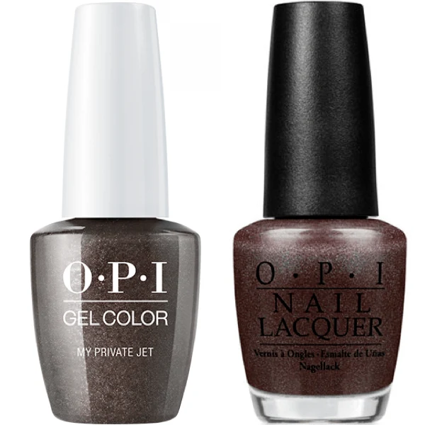OPI GelColor + Matching Lacquer My Private Jet # B59