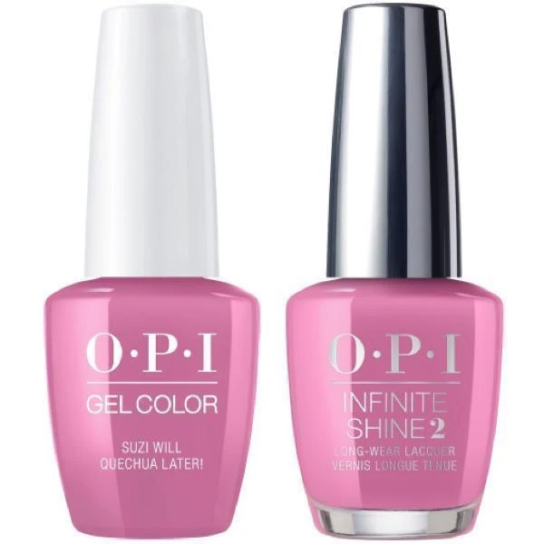 OPI GelColor + Infinite Shine Suzi Will Quechua Later! #P31