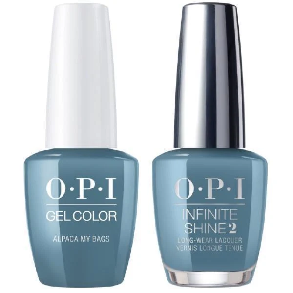 OPI GelColor + Infinite Shine Alpaca My Bags #P33