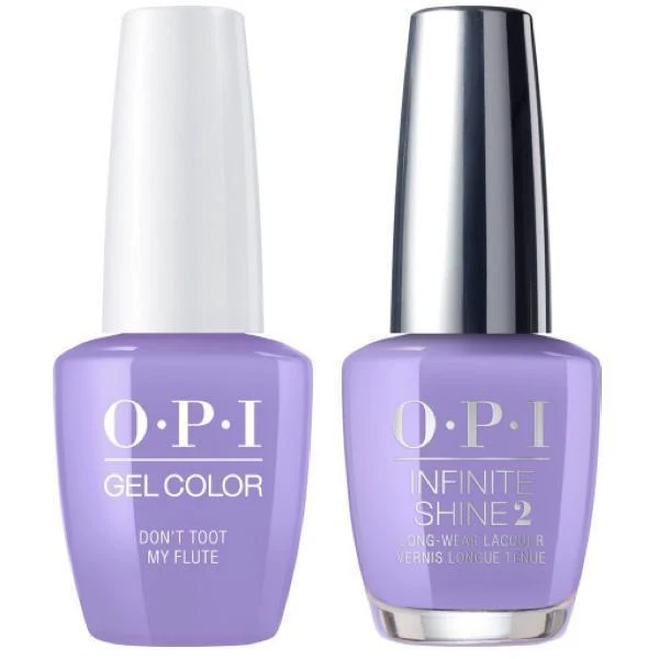 OPI GelColor + Infinite Shine Don't Toot My Flute #P34