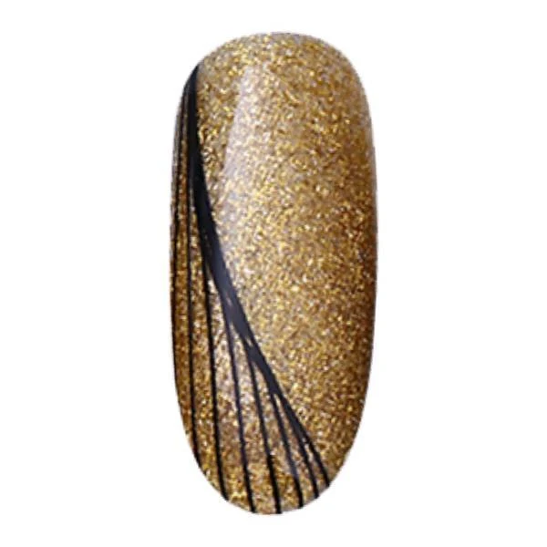 Born Pretty - 3D Nail Sticker Lines Black #41287-2