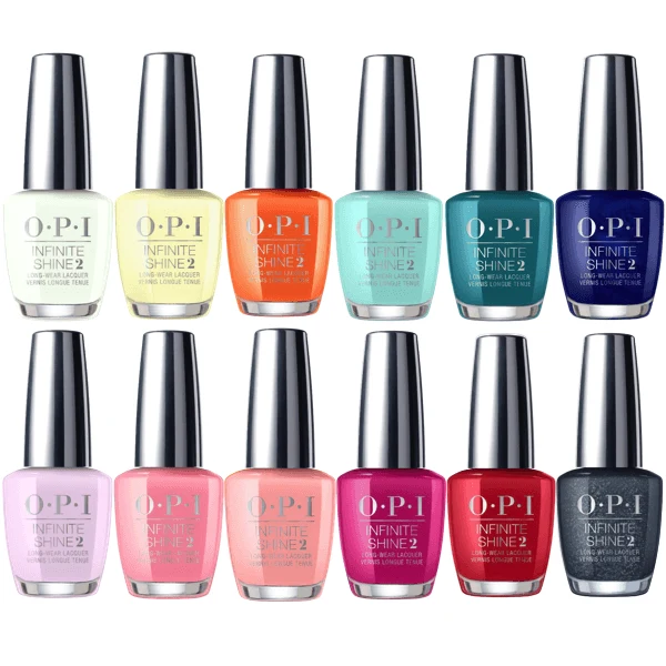 OPI Infinite Shine Summer 2018 Grease Collection Set Of 12