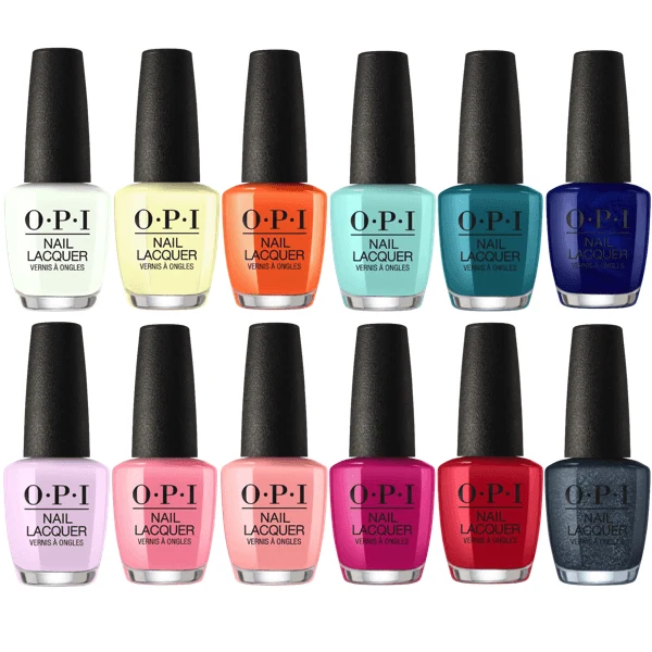 OPI Lacquer Summer 2018 Grease Collection Set Of 12